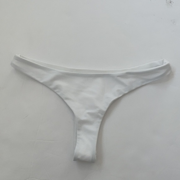 Jade Swim from Madewell Expose High Cut White Bikini bottoms XL NWOT - Picture 5 of 8